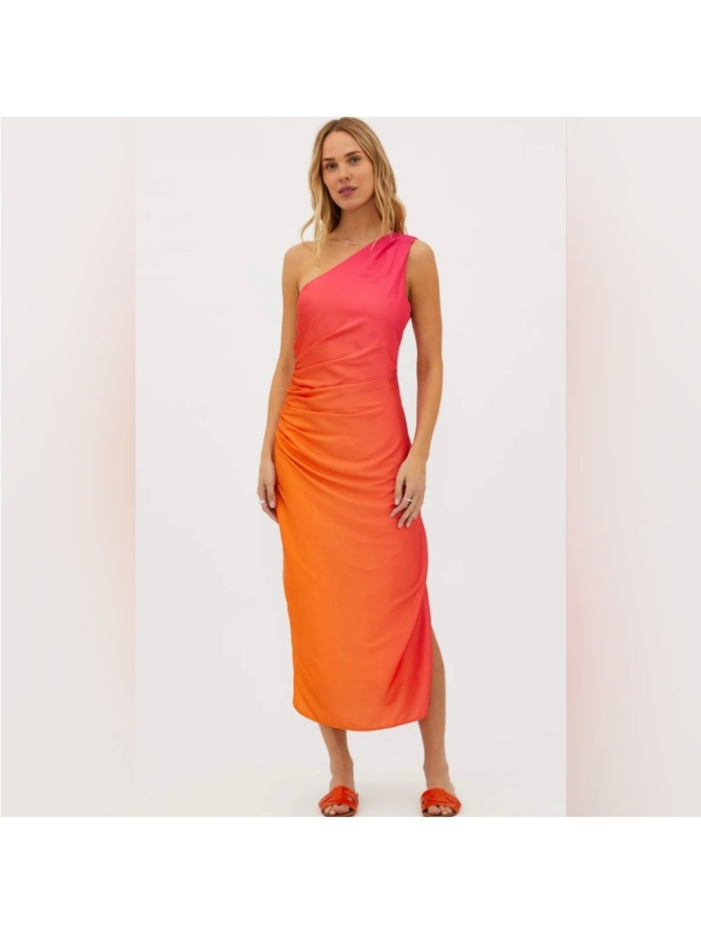 Beach Riot for Anthropologie dress One Shoulder Large